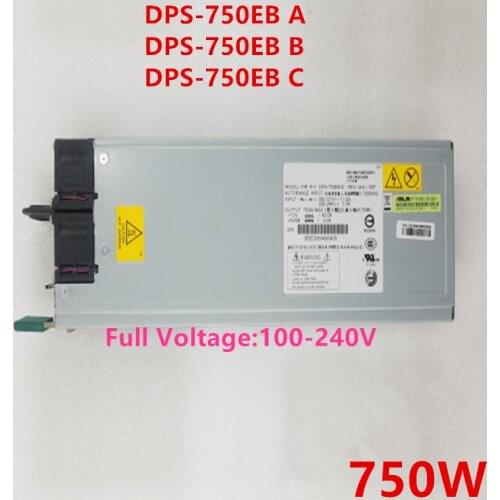 New Original PSU For Asus RS260-E4/RX8 750W Power Supply DPS-750EB A DPS-750EB B DPS-750EB C