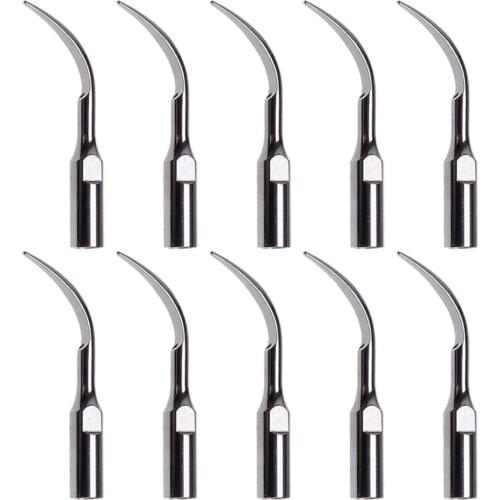 10 pcs Dental Ultrasonic Scaler Insert Scaling Tips for DTE SATELEC NSK GD1
