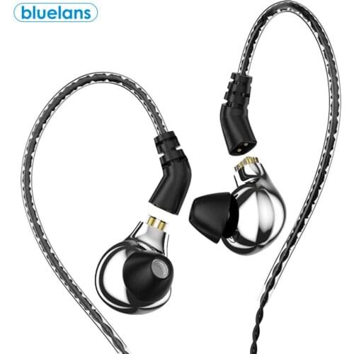 BLON BL03 Universal 3.5mm HiFi In-Ear Wired Earphones Detachable Sport Music Headsets for Sansung HUAWEI iPhone Xiaomi LG