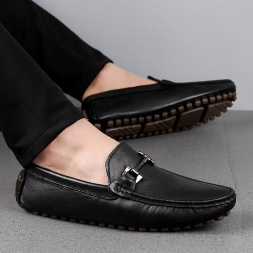 WOSHI Men's Slip-ons