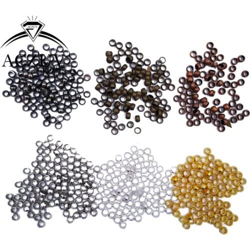 10000PCS 2mm 2.5mm 3mm Fixed Bead Wire Ends End Crimp Beads Findings Accessories Jewelry Making Supplies Wholesale