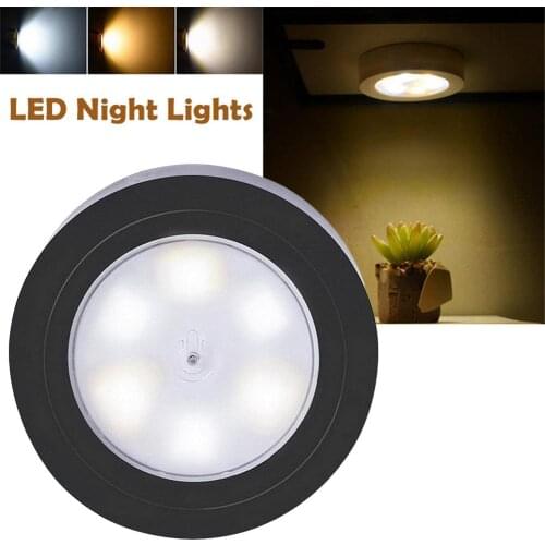 2 Pcs LED Pat Pat Lamp Night Light Reading Light Energy-saving Mini Decorative Light Dual Color Car LED Light