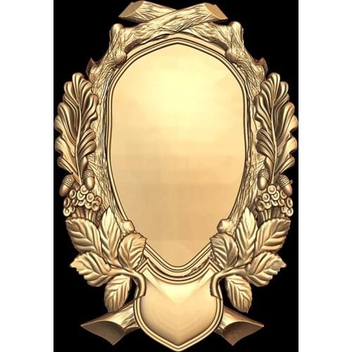 3d model relief for cnc carving engraving in STL file format artcam aspire Hunting Medallions