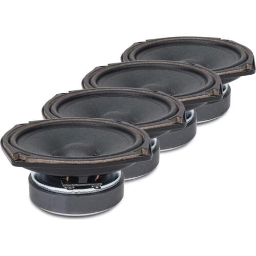 Sound Town 4-Pack 5" Full Range Speakers, Replacement Drivers for PA DJ Speakers, Column Speakers (STLF-C4-4PACK)