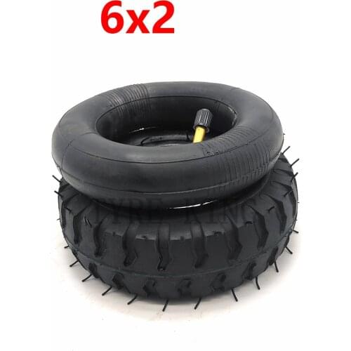 6X2 Tyre Inner Tube 6 Inch 6*2 Scooter Tire Electric Scooter Wheel Chair Truck Electric Scooter Parts