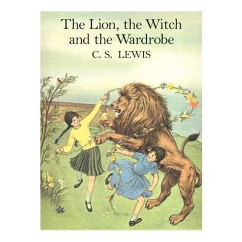 The Lion, the Witch and the Wardrobe Book Cover Locket Necklace Keyring silver & Bronze tone b0951