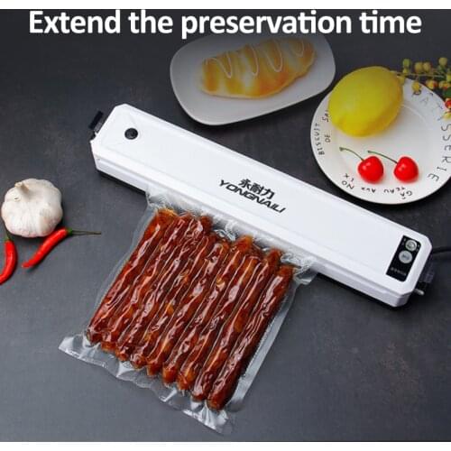 Electric Vacuum Sealer Packaging Machine For Home Kitchen Including 10pcs Food Saver Bags Commercial Vacuum Food Sealing