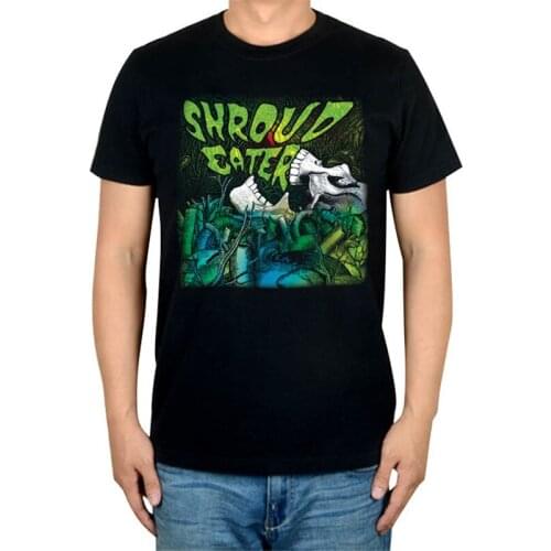 9 kinds Harajuku Summer Style Shroud Eater Rock band streetwear shirt punk death heavy Black metal fitness skateboard 3D Skull
