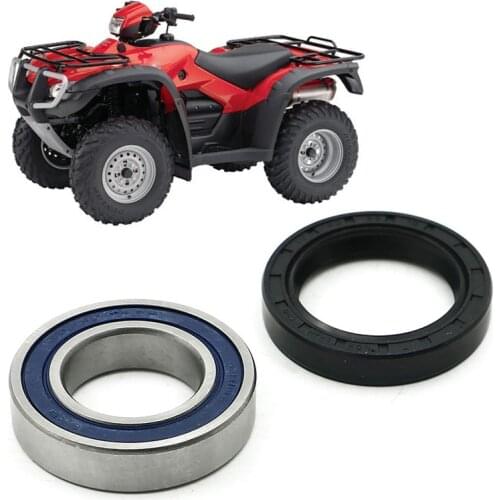 Left Rear Axle Wheel Hub Housing Bearing Seal Kit For Honda Foreman 400 450 500 Rubicon 500 Rancher 350 400 420 91055-HN5-681