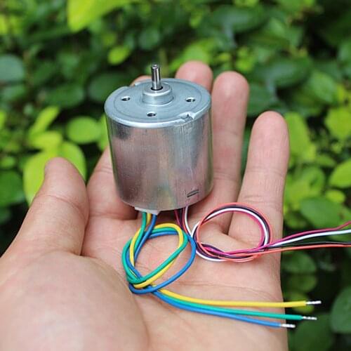 Micro 10W DC12V 1A Micro Electric Brushless Motor High Speed Small Motor with Hall 6-12V 6000-12000rpm High Quality Long Life