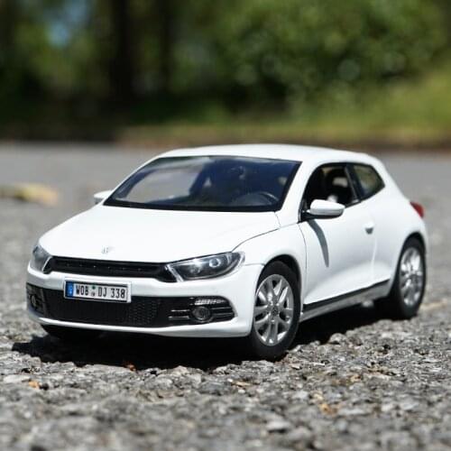 1:24 VW Scirocco Sports Car Simulation Alloy Car Model Crafts Decoration Collection Toy Tools Gift