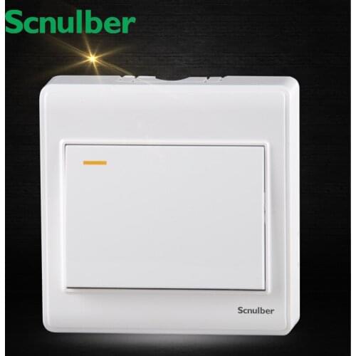 White light bronze single 1 gang dual 2 way surface mounted new design wall switch