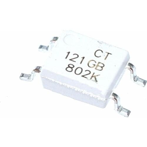New original patch optocoupler CT121GB (T1) SOP-4 compatible TLP121GB coupler 20 pcs/lot