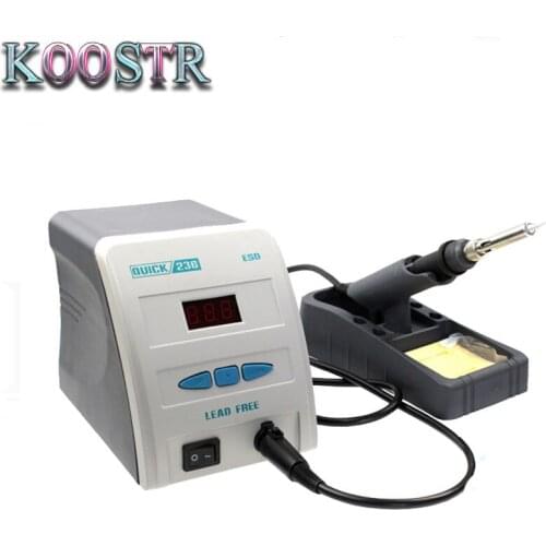 QUICK236 Soldering Station Temperature Control Lead-free Soldering Station For Phone Computer Game Player Soldering Repair