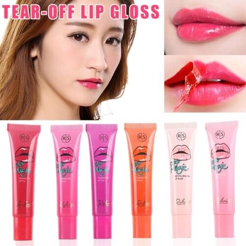 Lipstick Lip Balm Waterproof Long Lasting Lip Gloss Easy Peel Off Mask Women Cosmetic Makeup Tattoo Matte Tint Lip Gloss