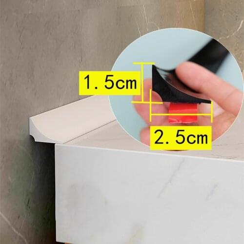 30-300cm Bathroom Silicone Water Stopper Strip Bendable Retaining Shower Dam Flood Barrier Washing Machine Dry Wet Separation