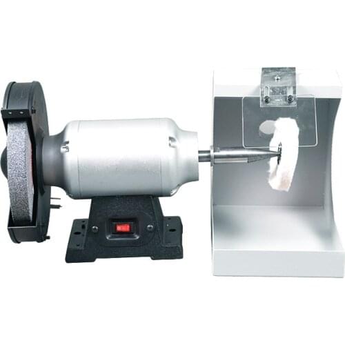 Dental Laboratory Cutting and Polishing Lathe Buffing Grinding Polisher with Polishing Wheels