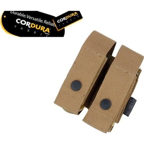 Tactical Airsoft TMC SS76 Double Gren Pouch Vest MOLLE Bag Pouch Combat Gear TMC2735 BK/CB/WG/RG