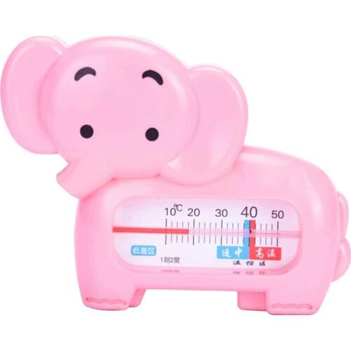 Water Thermometer Cartoon Elephant Shape Bath Toy Waterproof Digital Thermometer Baby Bathing Care for Swimming Pool