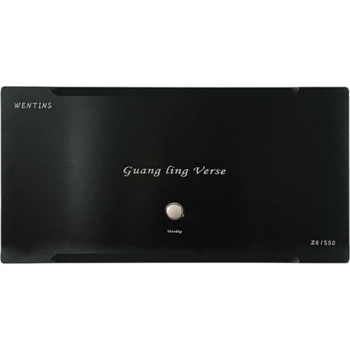 W-007 WENTINS ZG1550 fully balanced qMono 550W power amplifier 220V 50Hz home theater HIFI amplifier