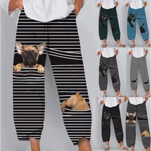 Women Pants Streetwear Europe United States Hot Style 2021 New womens Hipsters Sport Leisure Pants For Women MYH0029