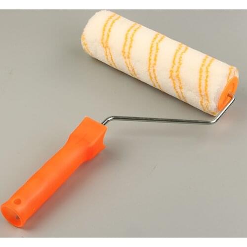 10pcs 4 inch Craft Paint Foam Rollers Decorative Corner Roller Brush Sponge Paint Roller Sleeves Decorating Painting Tool Sets