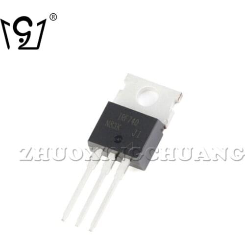 10PCS IRF740 IRF740PBF 10A/400V TO-220 new and original IC