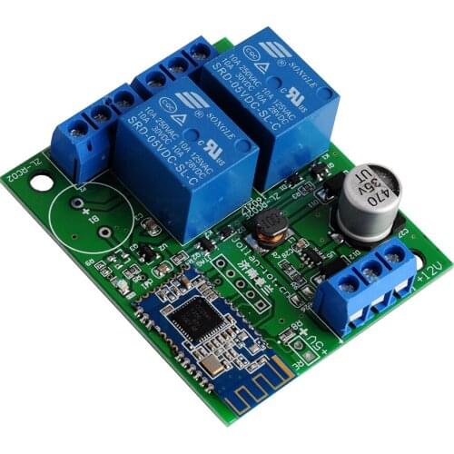 2 Channel Relay Module Bluetooth 4.1BLE for Apple Android Phone IOT Internet of Things