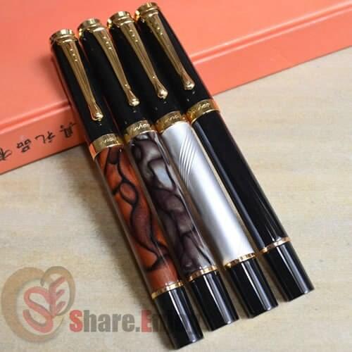 LOTS OF 4 PCS JINHAO 500 MEDIUM NIB FOUNTAIN PEN 4 DIFFERENT COLOR