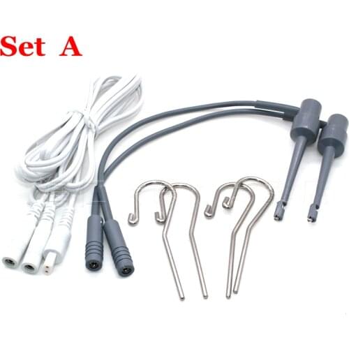 Dental apex locator accessories Endodontic measuring cable measuring wire probe cord file holders hooks lip clips