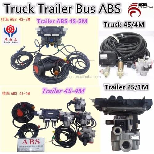 Anti lock braking system for Heavy Duty American Type Drum Trailer Axle,ABS ,fit to BPW,FUWA ,12T,24T,30T,50T,60T