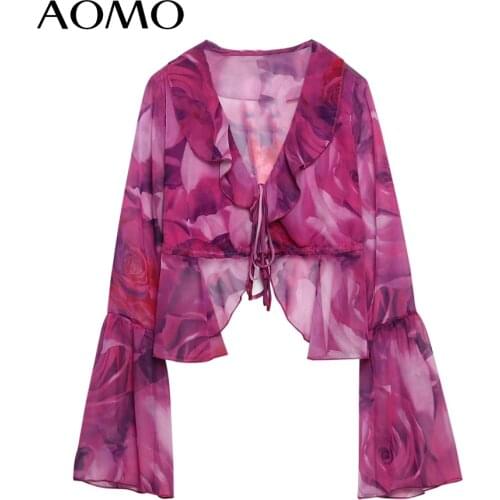 Женские блузки AOMO China At AliExpress