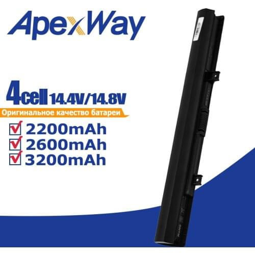 Apexway 4 Cells PA5185U-1BRS PA5184U-1BRS Laptop Battery for Toshiba Satellite C50 C50-A C50-B C55-A C55-B C55-D