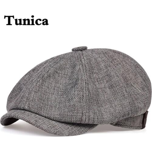 New Men casual newsboy hat Spring Autumn retro beret hats wild casual hats unisex wild octagonal cap for Men Street Caps gorras