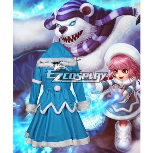LOL Annie Frostfire Skin Cosplay Costume E001