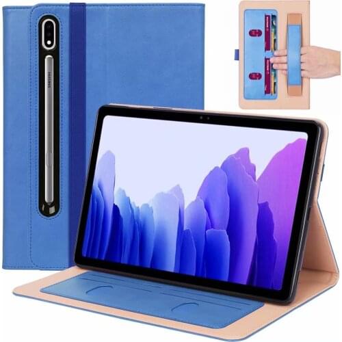 Leather Case for Samsung Galaxy Tab S7 SM-T870 SM-T875 Wallet Design Stand Holder Tablet Cover for Samsung Galaxy Tab S7 11 inch