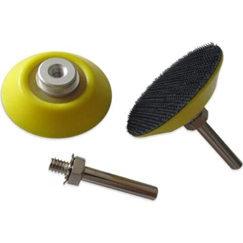 Hook and Loop for 2 Inch Sanding Backup Pad with 6mm Shank M6 Female Thread Sander Backing Pad Grinding Polishing backing pad