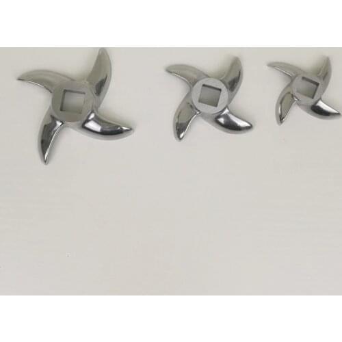 Hot sale Top quality stainless steel 12# 22#32# meat mincer cross knife cutting blade,meat grinder blade and knife