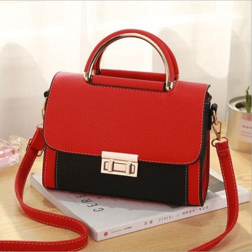 New female bags quality pu leather soft face women bag wild shoulder messenger bag Quilted shell bag pendant cute deer