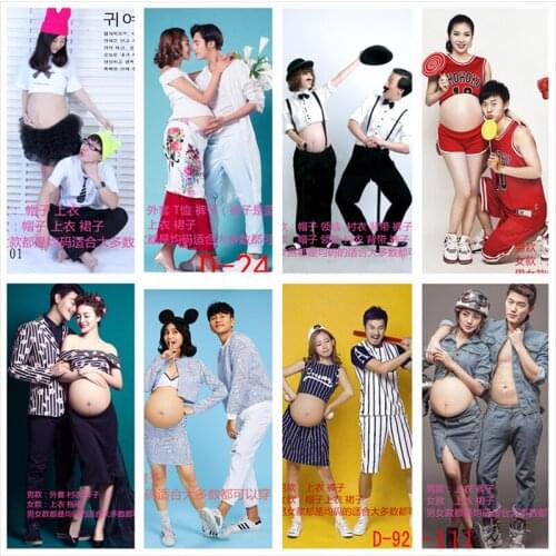 Maternity Clothes For Photo Shoot Suit For Pregnant Women Lovers Clothes Summer 2021 Fashion