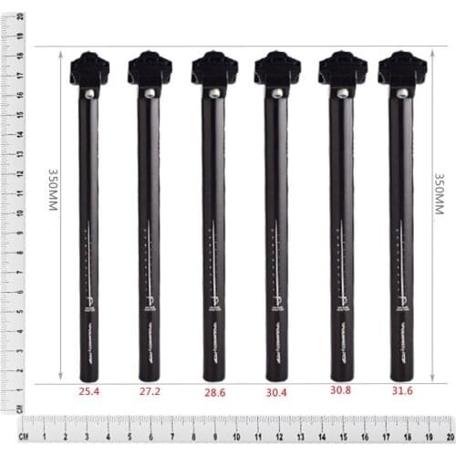 Bicycle seatpost MTB Road Mountain Bike Seat Post Aluminum Alloy Bicycle Wire Anti-Skid Seat Tube 27.2-33.9*350mm Bicycle Parts