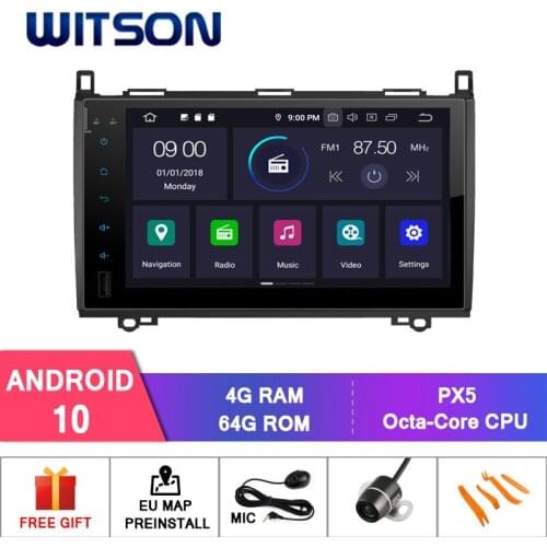 WITSON PX5 Android 10.0 CAR DVD PLAYER FOR BENZ E-CLASS W211 G-Class W463 CLS W219 radio gps car audio stereo head unit auto