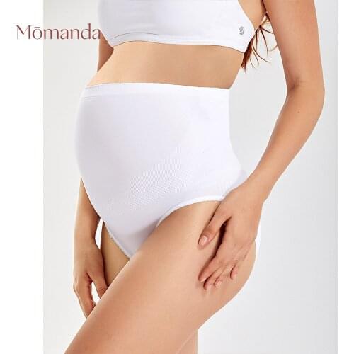 Womens High Waist Over The Bump Pregnancy Panties Maternity Brief