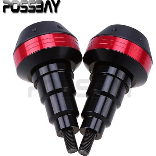 1 Pair Red 9cm Aluminum Motorcycle Frame Slider Crash Protector For 2008-2009 Hayabusa 1300 Falling Protection Anti Crash ATV