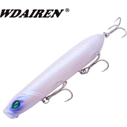 1Pcs 10.5cm 18g Topwater Pencil The Best Bass Surface Fishing Hard Lure Bait Bass Floating Wobblers Artificial Trolling Decoy