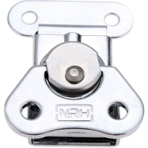 1 Pc Stainless Steel Lauggle Butterfly Toggle Latch Catch Clamp Hasps Wooden Box Suitcase Flight Case Buckle Rotary Lock 52*38mm