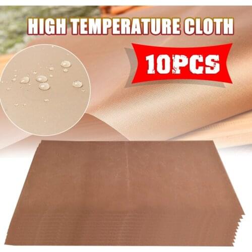 10Pcs Non Stick Baking Mat Kitchen Paper Mat Fiberglass Cloth Baking Mats Bakeware Tool 30*40cm For Pastry Cookie Cake Making