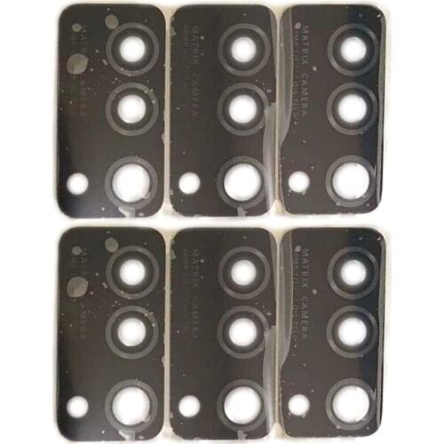 20pcs Camera Glass Lens For Huawei Honor V30 V30 Pro Rear Bcak Camera Glass Cover With Adhesive Sticker Parts