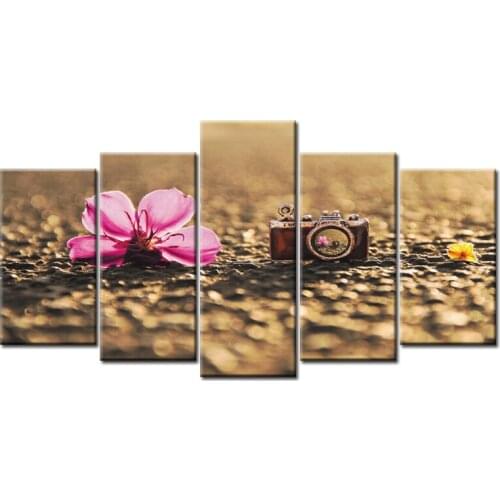 5 Pieces/set Flower poster Wall Art For Wall Decor Home Decoration Picture Paint on Canvas Prints Painting/Abstract-28