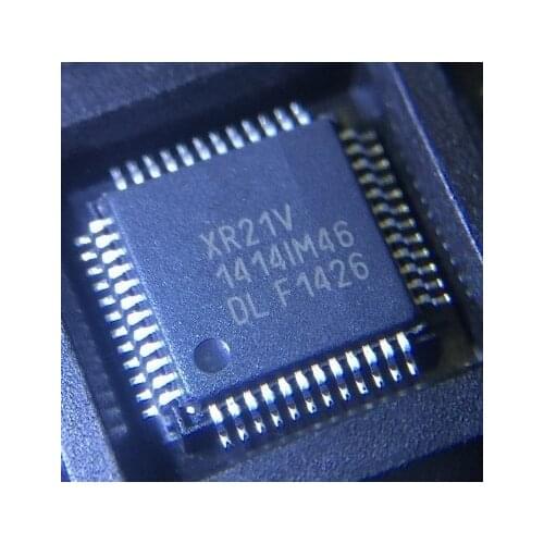 Free Shipping 10pcs/lot XR21V1414IM48-F XR21V XR21V1414IM48 TQFP-48 New original